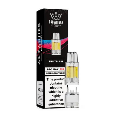 Fruit Blast Crown Bar Pro Max 12K Refill Pods by Al Fakher