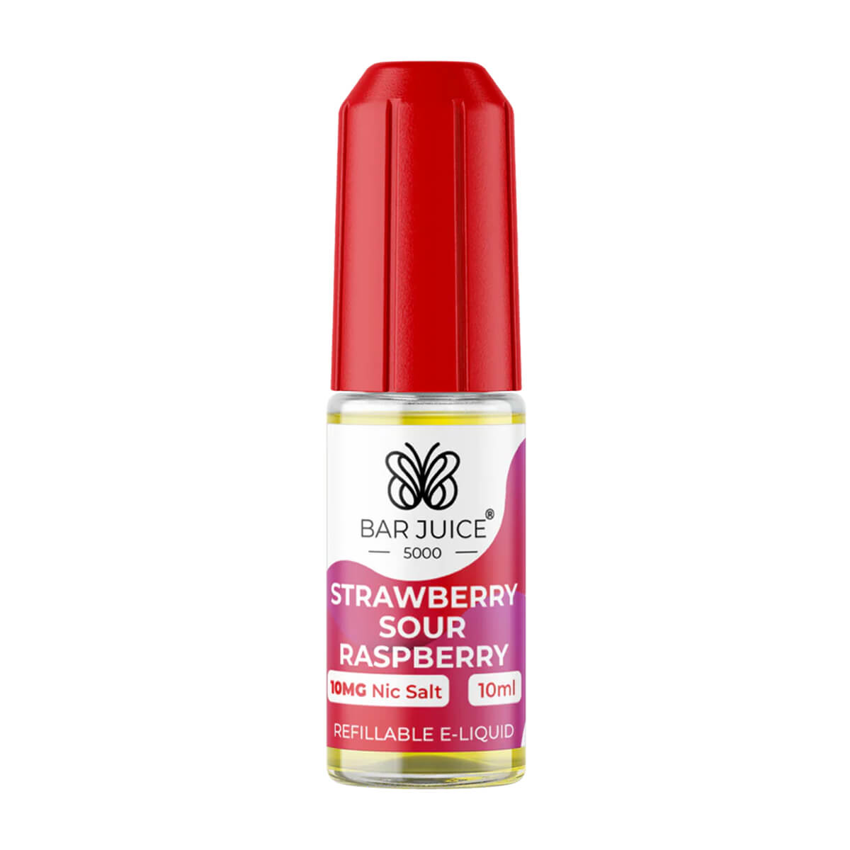 Strawberry Sour Raspberry Nic Salt E-Liquid By Bar Juice 5000