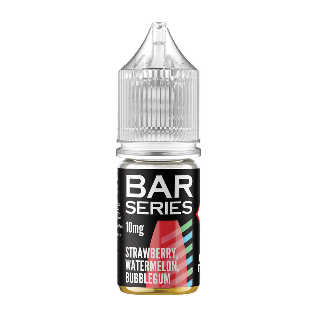Strawberry Watermelon Bubblegum Nic Salt E-Liquid by Bar Series