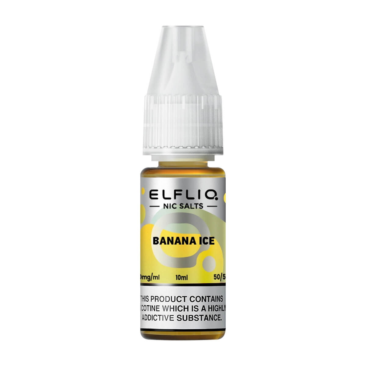 Elfliq Banana Ice Nic Salt E-liquid By ELF Bar