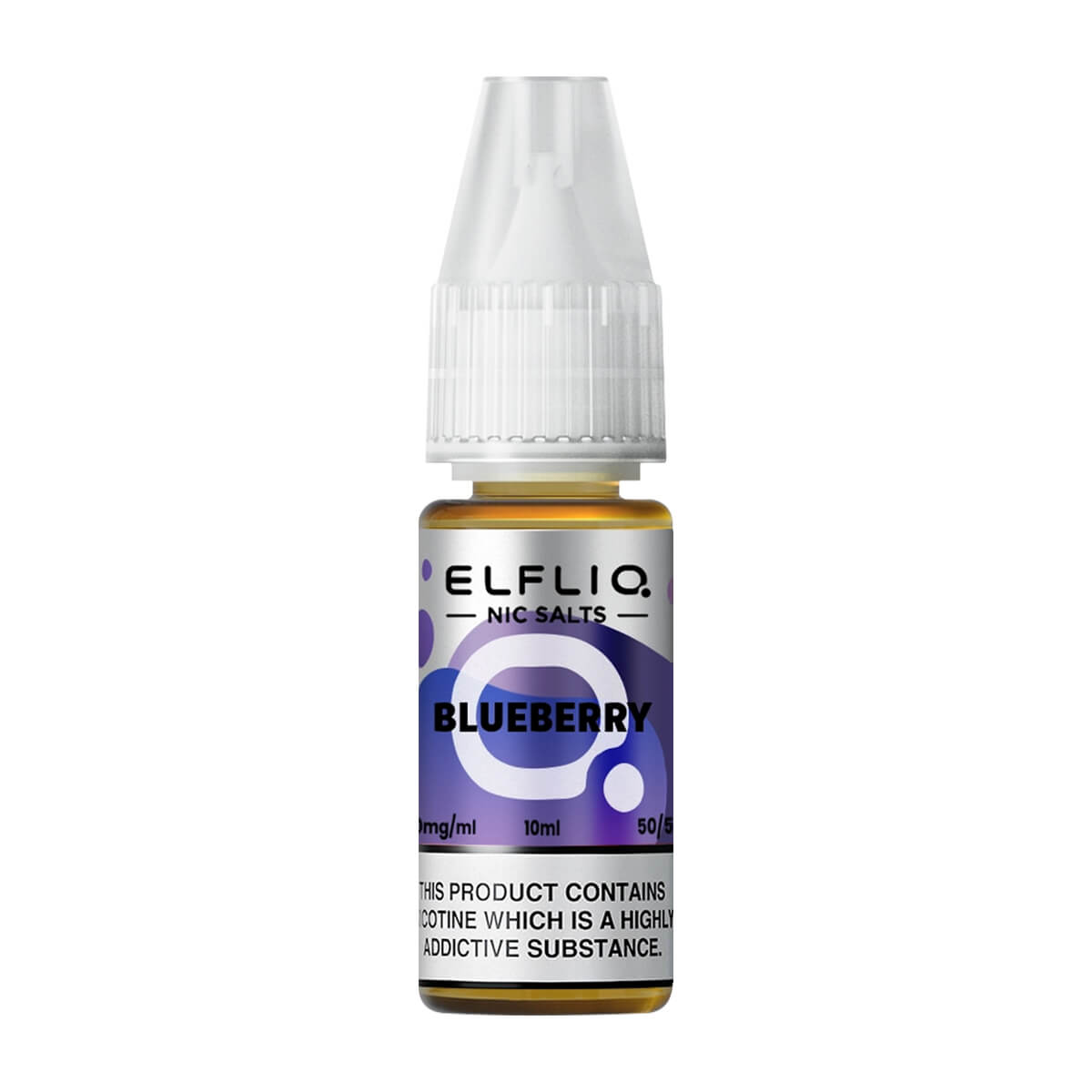 Elfliq Blueberry Nic Salt E-liquid By ELF Bar