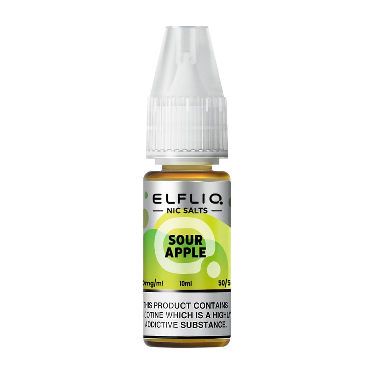Elfliq Sour Apple Nic Salt E-liquid By ELF Bar