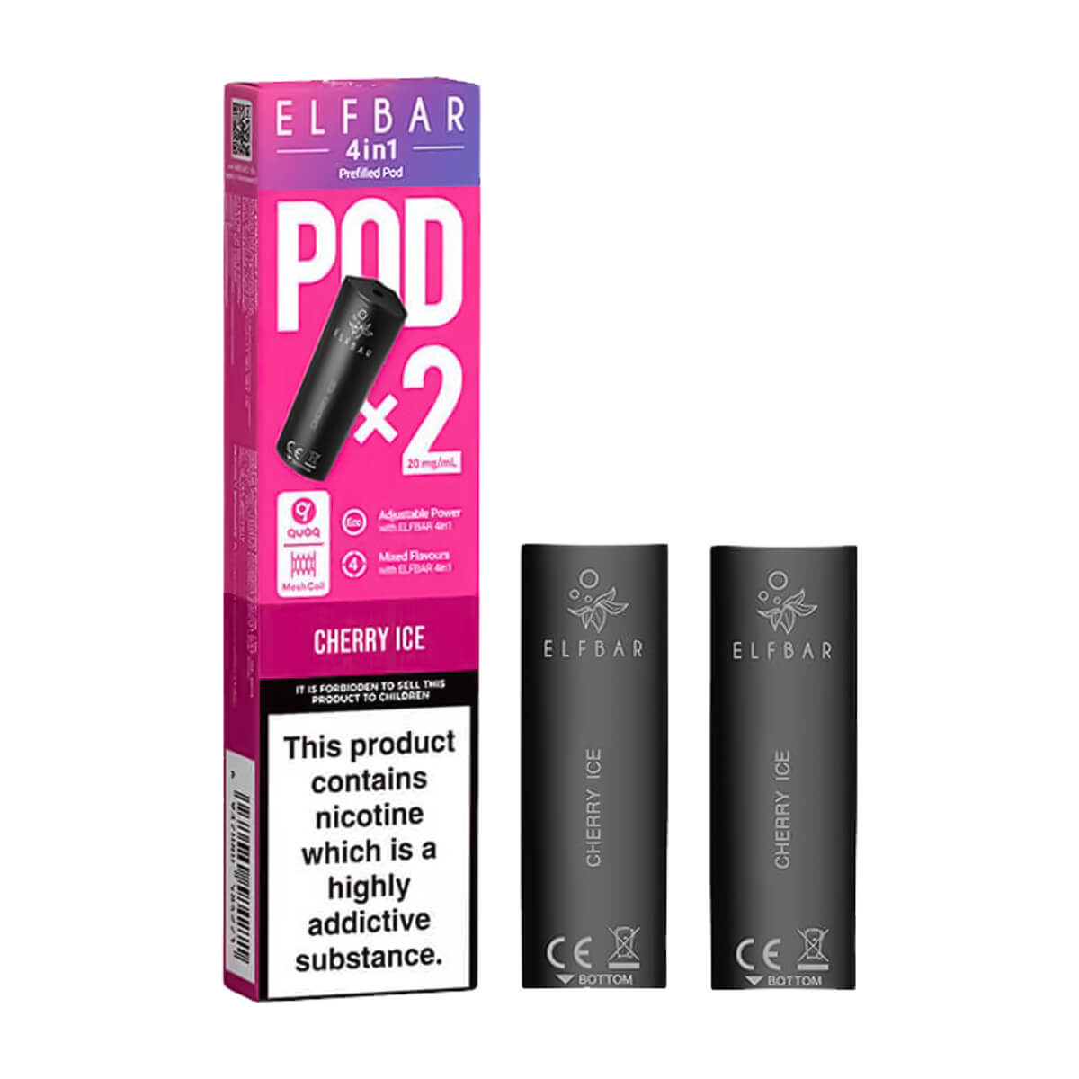 Cherry Ice ELF Bar 4 In 1 Prefilled Pods