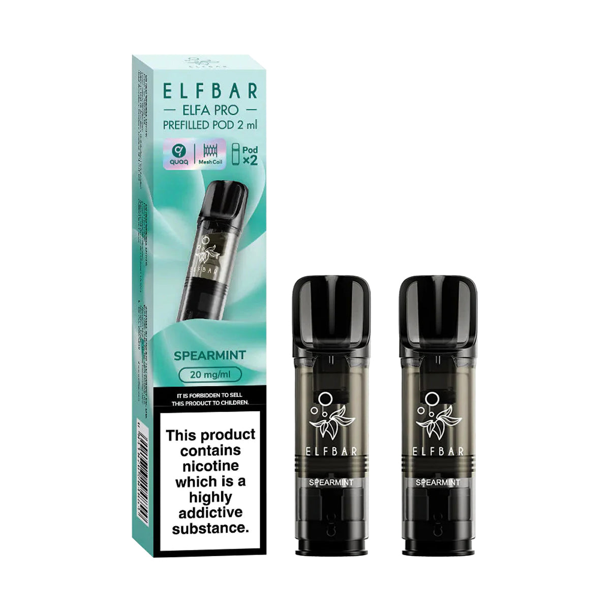 ELF Bar ELFA Pro Prefilled Pods Spearmint Duo