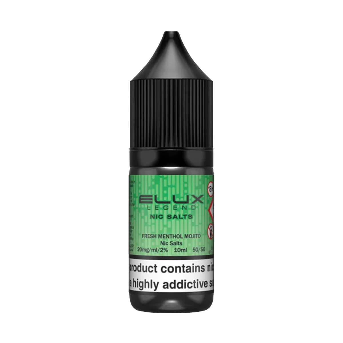 Elux Legend Nic Salt E-liquid Fresh Menthol Mojito