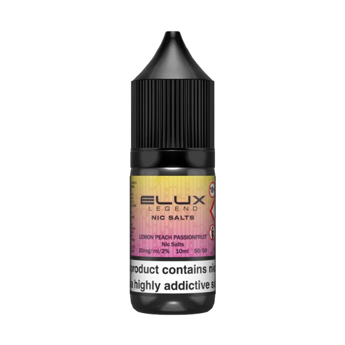 Elux Legend Nic Salt E-liquid Lemon Peach Passionfruit