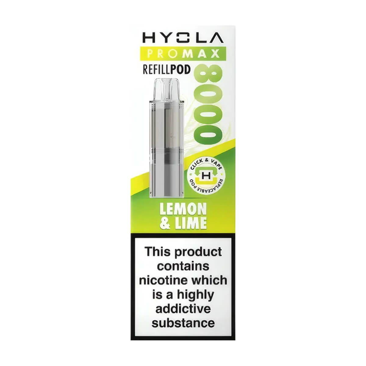 Lemon & Lime Hyola Pro Max 8000 Refill Pack