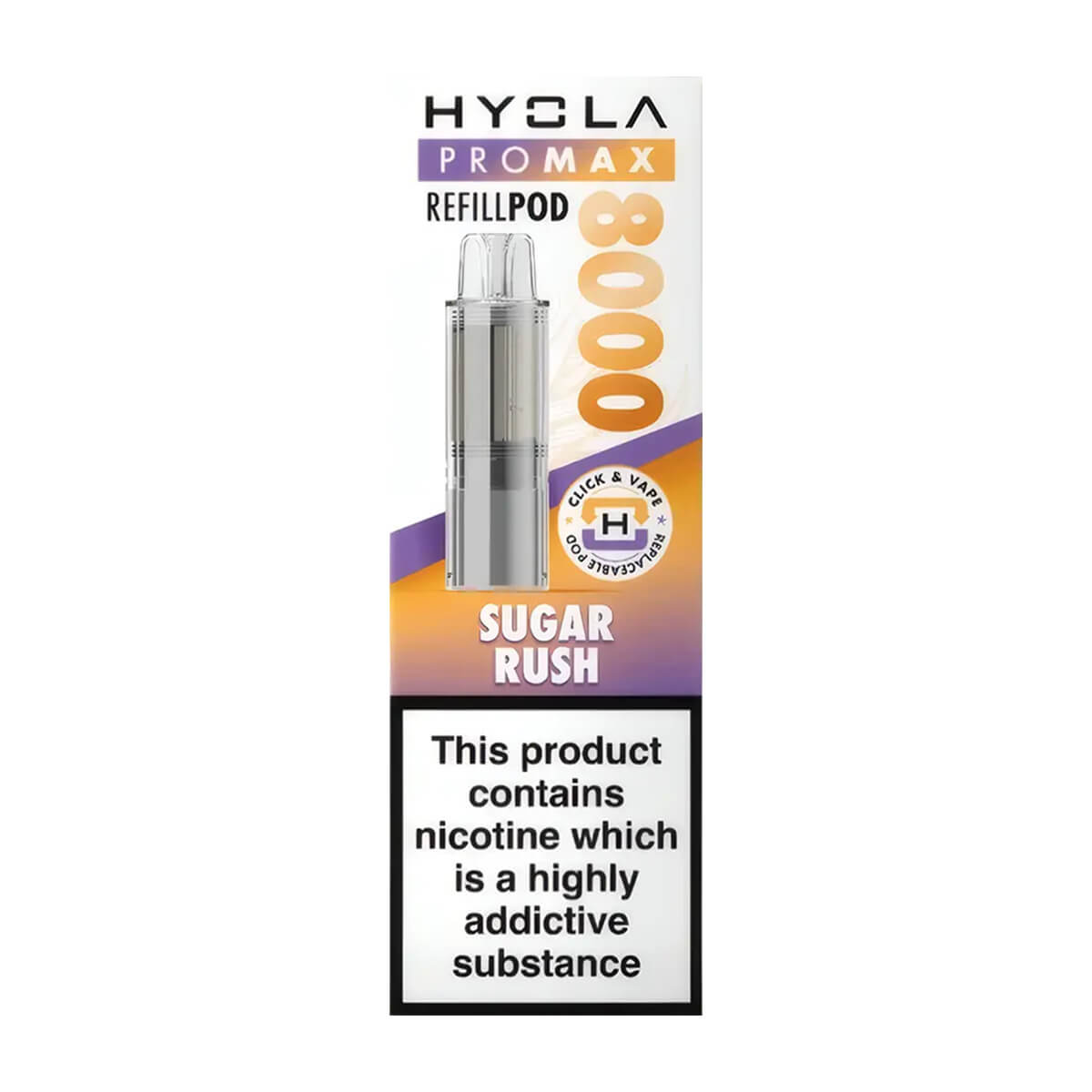 Sugar Rush Hyola Pro Max 8000 Refill Pack