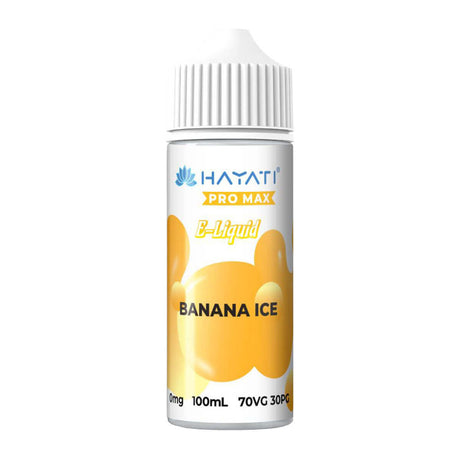 Banana Ice 100ml Shortfill E-Liquid by Hayati Pro Max