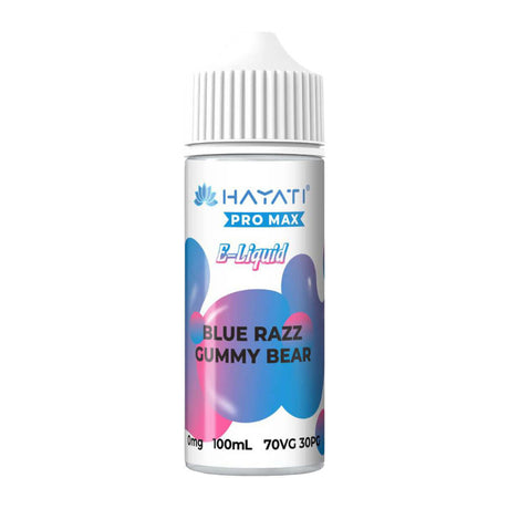 Blue Razz Gummy Bear 100ml Shortfill E-Liquid by Hayati Pro Max