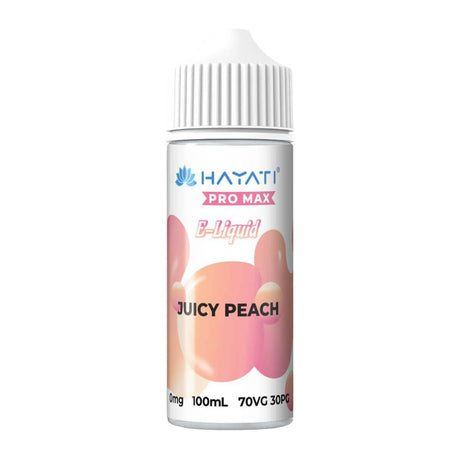 Juicy Peach 100ml Shortfill E-Liquid by Hayati Pro Max
