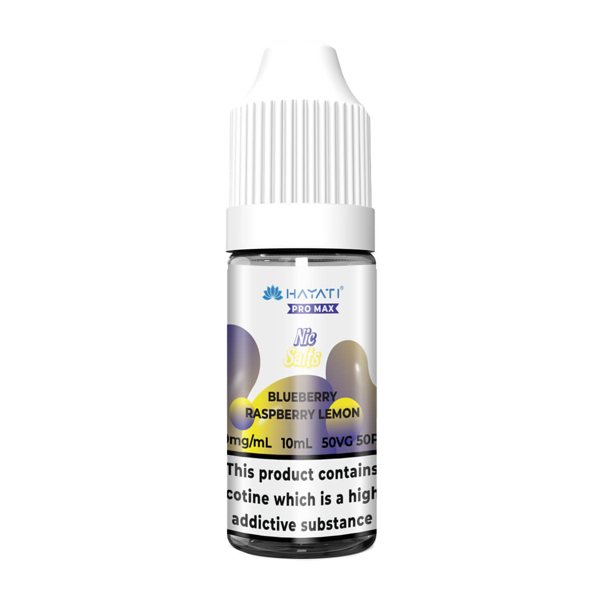 Blueberry Raspberry Lemon Nic Salt E-Liquid by Hayati Pro Max