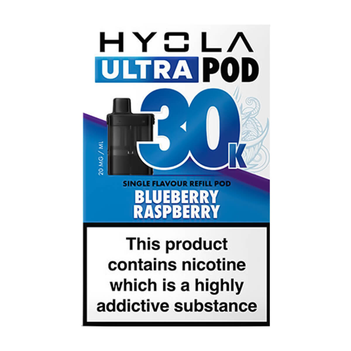 Blueberry Raspberry Hyola Ultra 30K Refill Pack