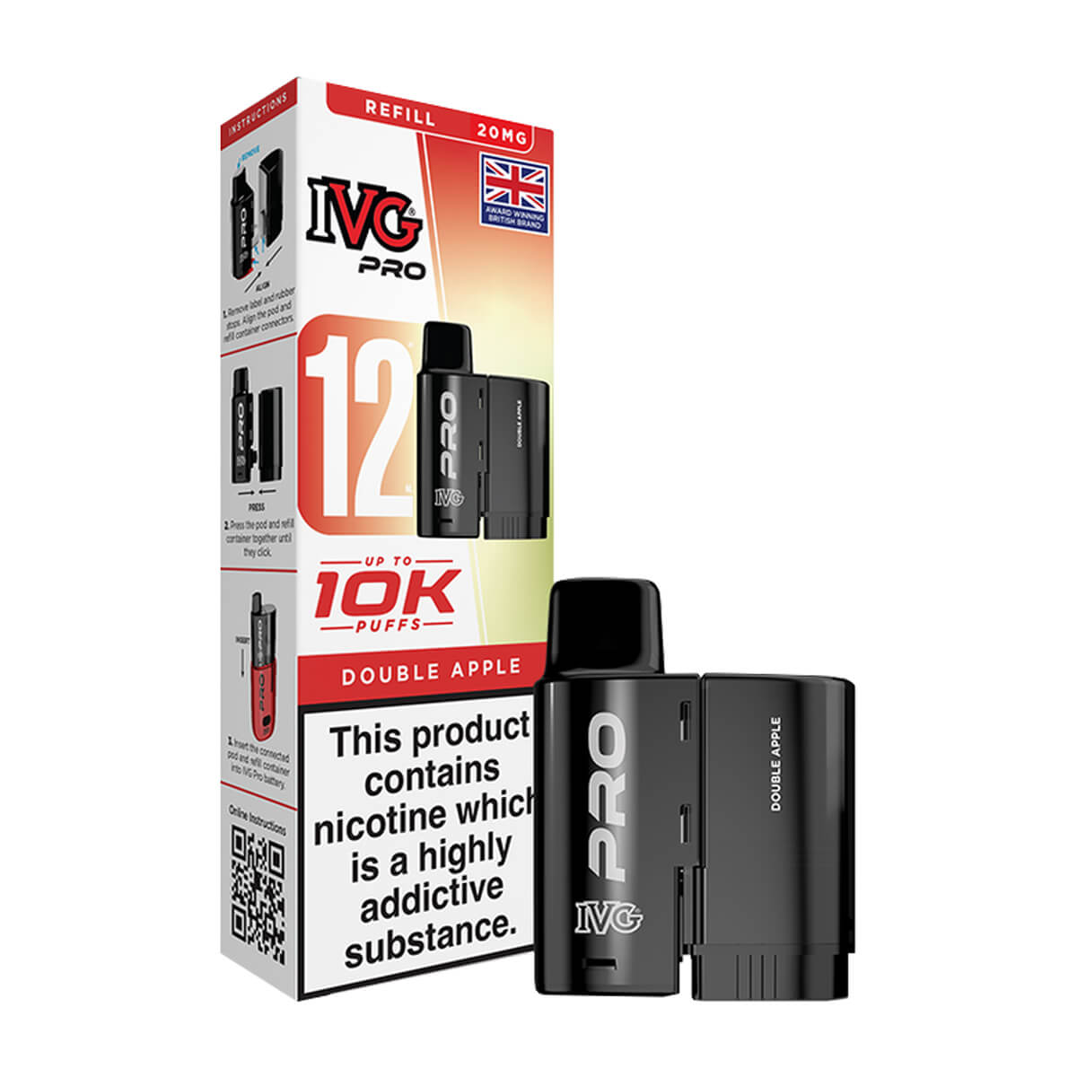 Double Apple IVG Pro 12 Refill Pack