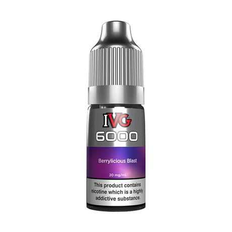 Berrylicious Blast Nic Salt E-Liquid by IVG 6000