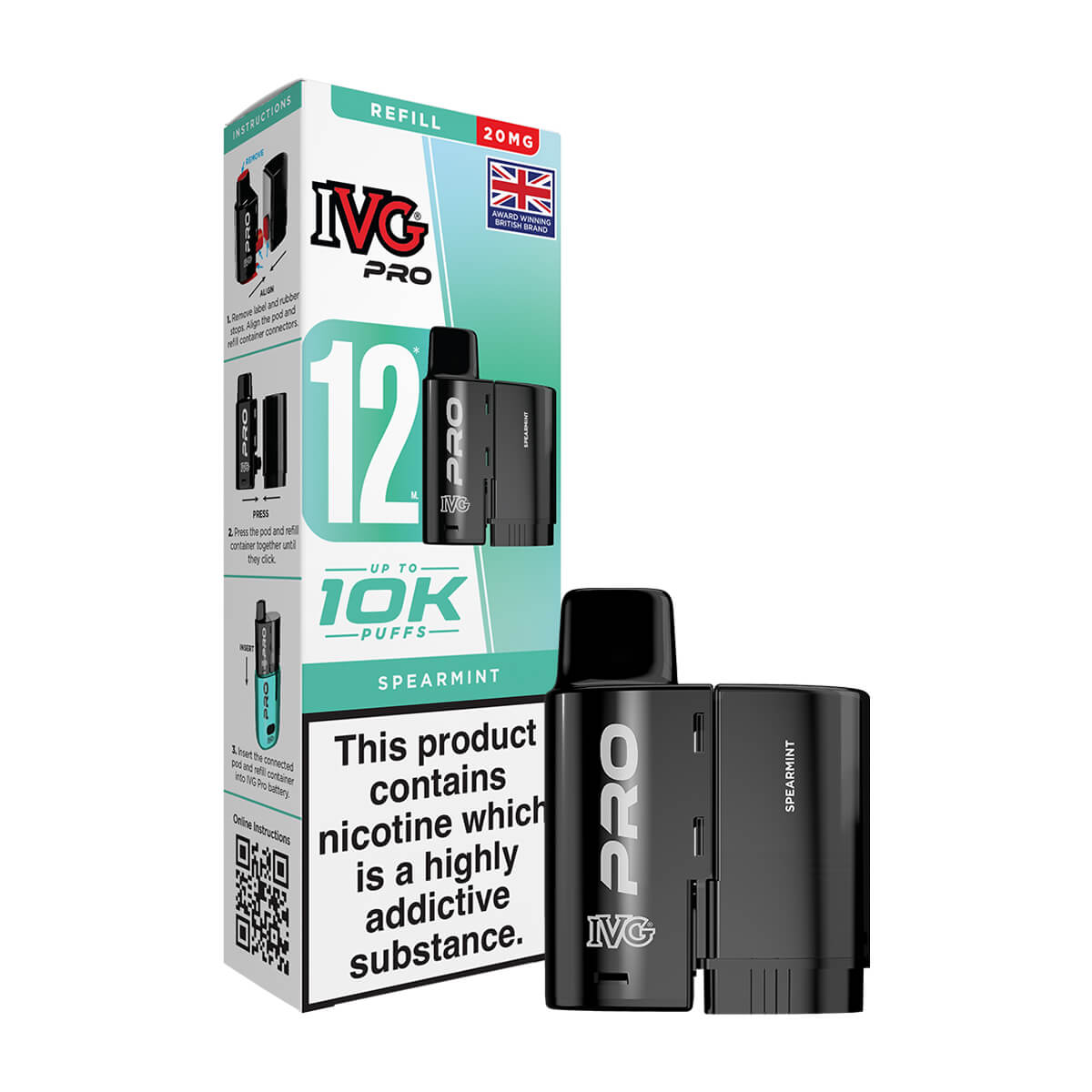 Spearmint IVG Pro 12 Refill Pack