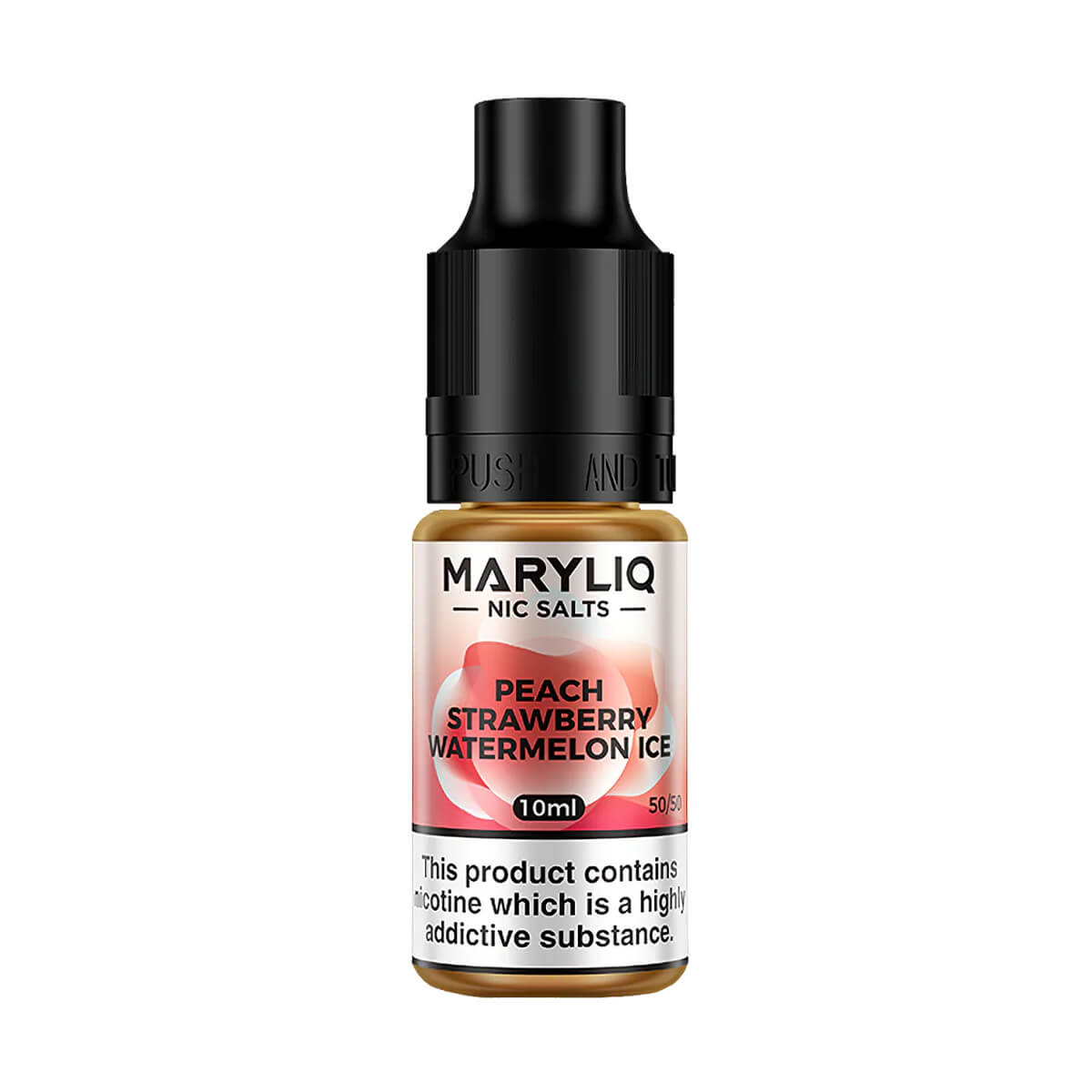 Lost Mary MaryLiq Nic Salt E-Liquid Peach Strawberry Watermelon Ice