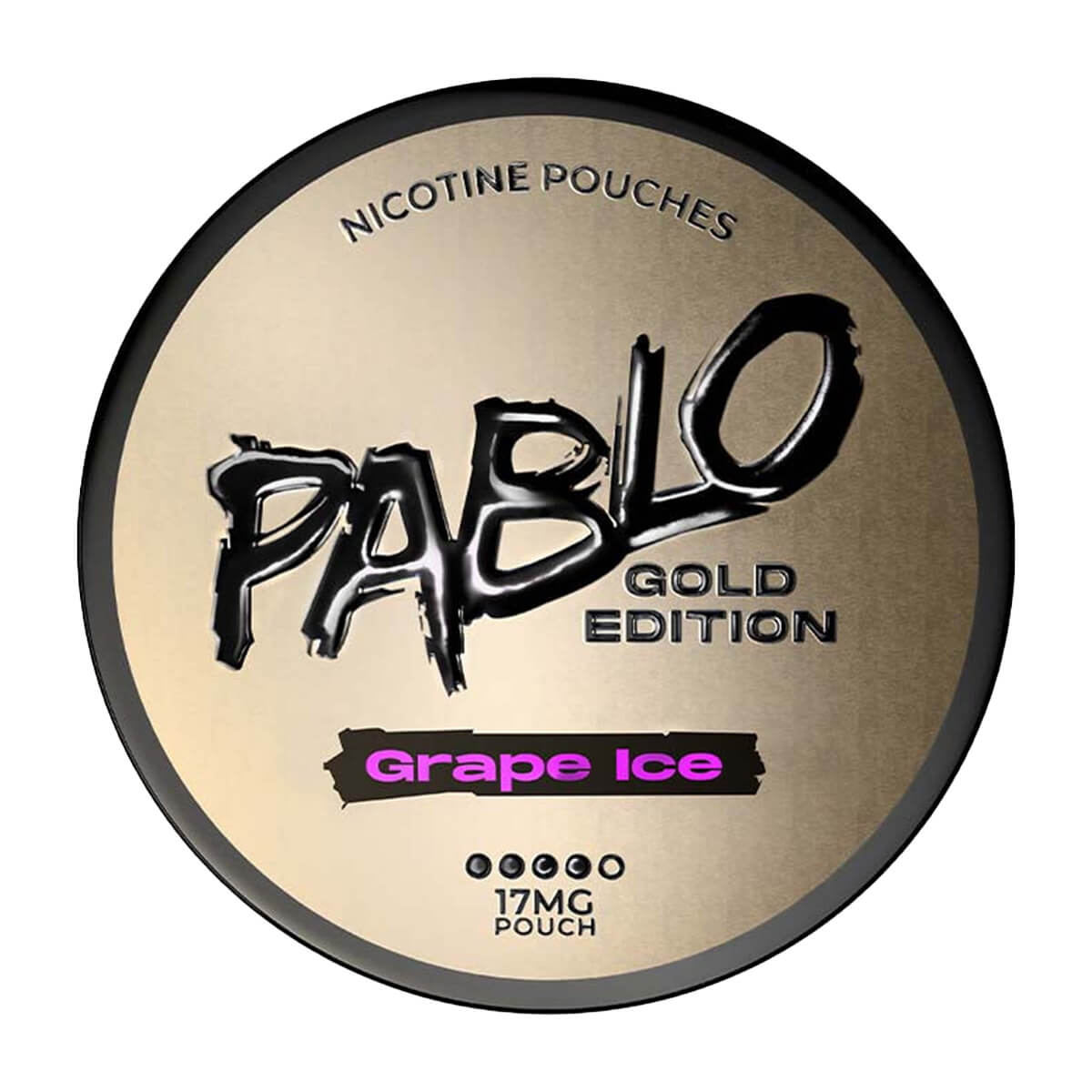 Grape Ice Gold Edition Nicotine Pouches by Pablo - 17mg