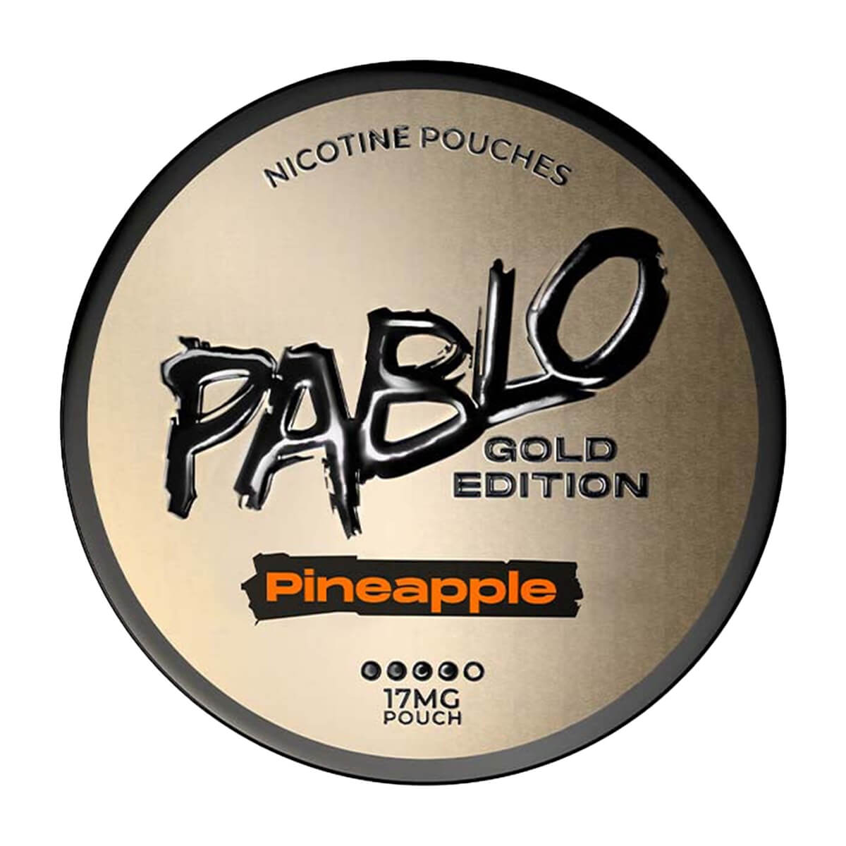 Pineapple Gold Edition Nicotine Pouches by Pablo - 17mg