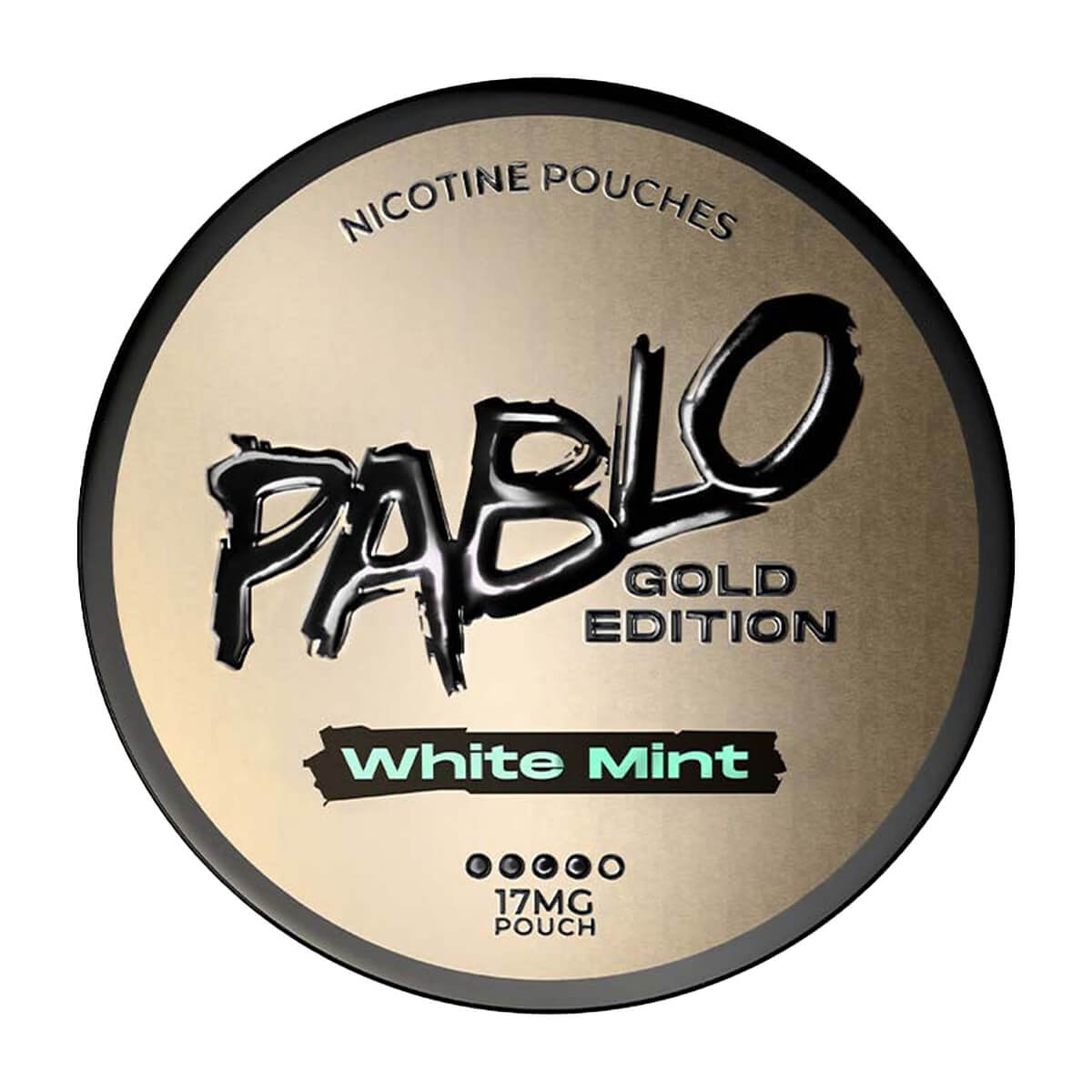 White Mint Gold Edition Nicotine Pouches by Pablo - 17mg
