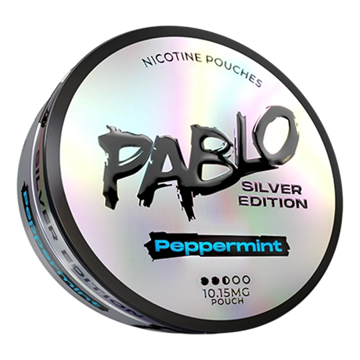 Peppermint Silver Edition Nicotine Pouches by Pablo - 10.15mg