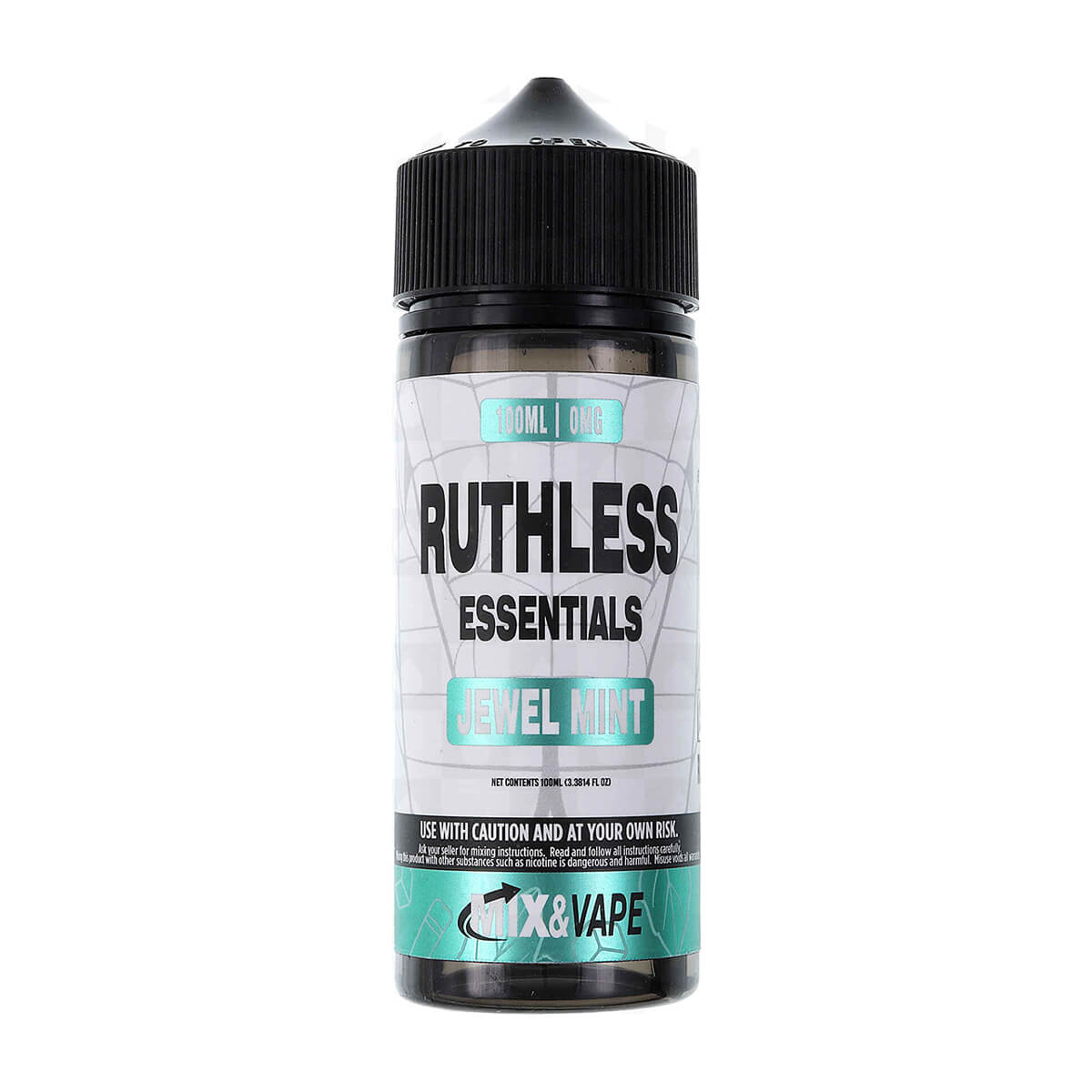 Jewel Mint 100ml Shortfill E-Liquid by Ruthless