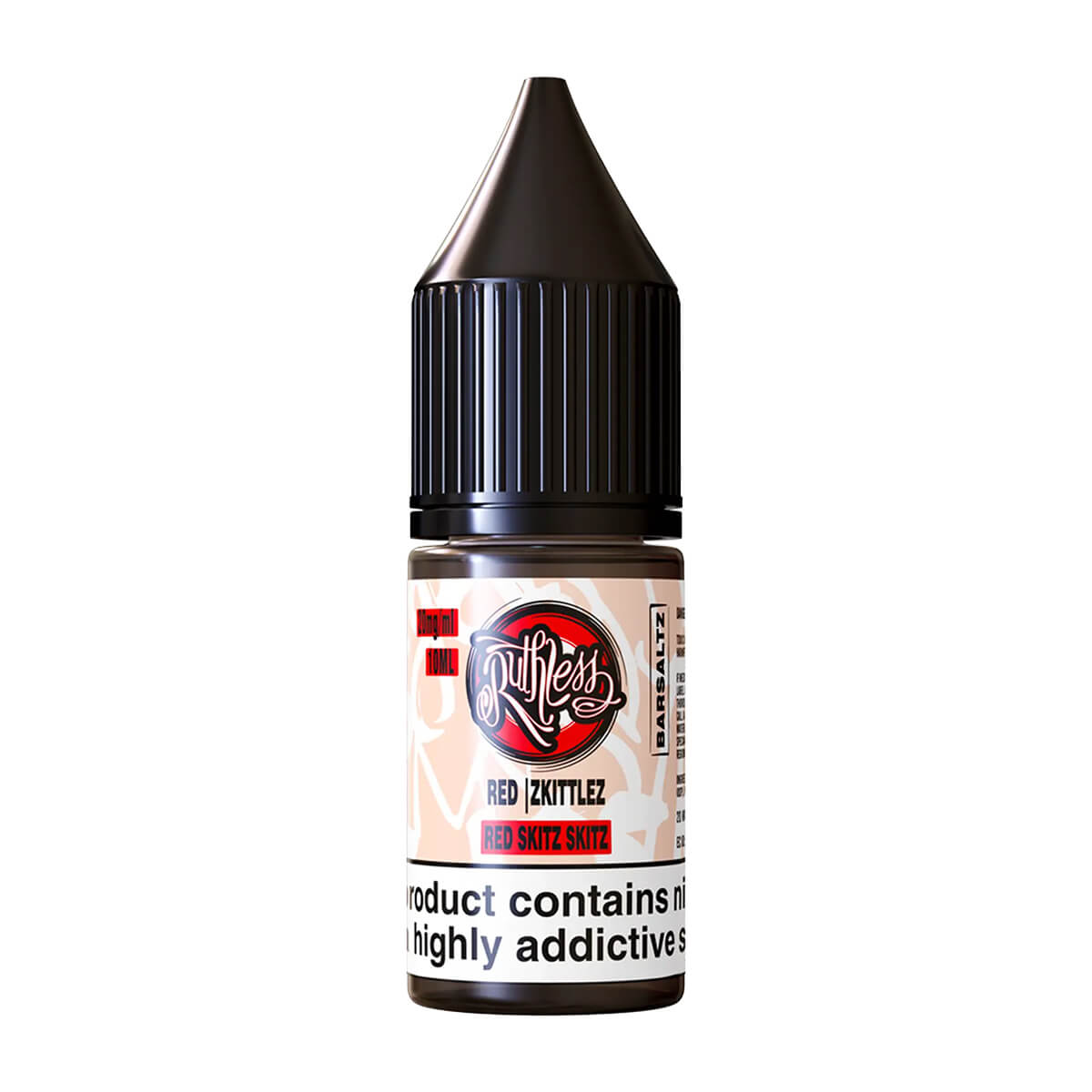 Red Skitz Skitz On Ice Nic Salt E-Liquids by Ruthless Bar Saltz