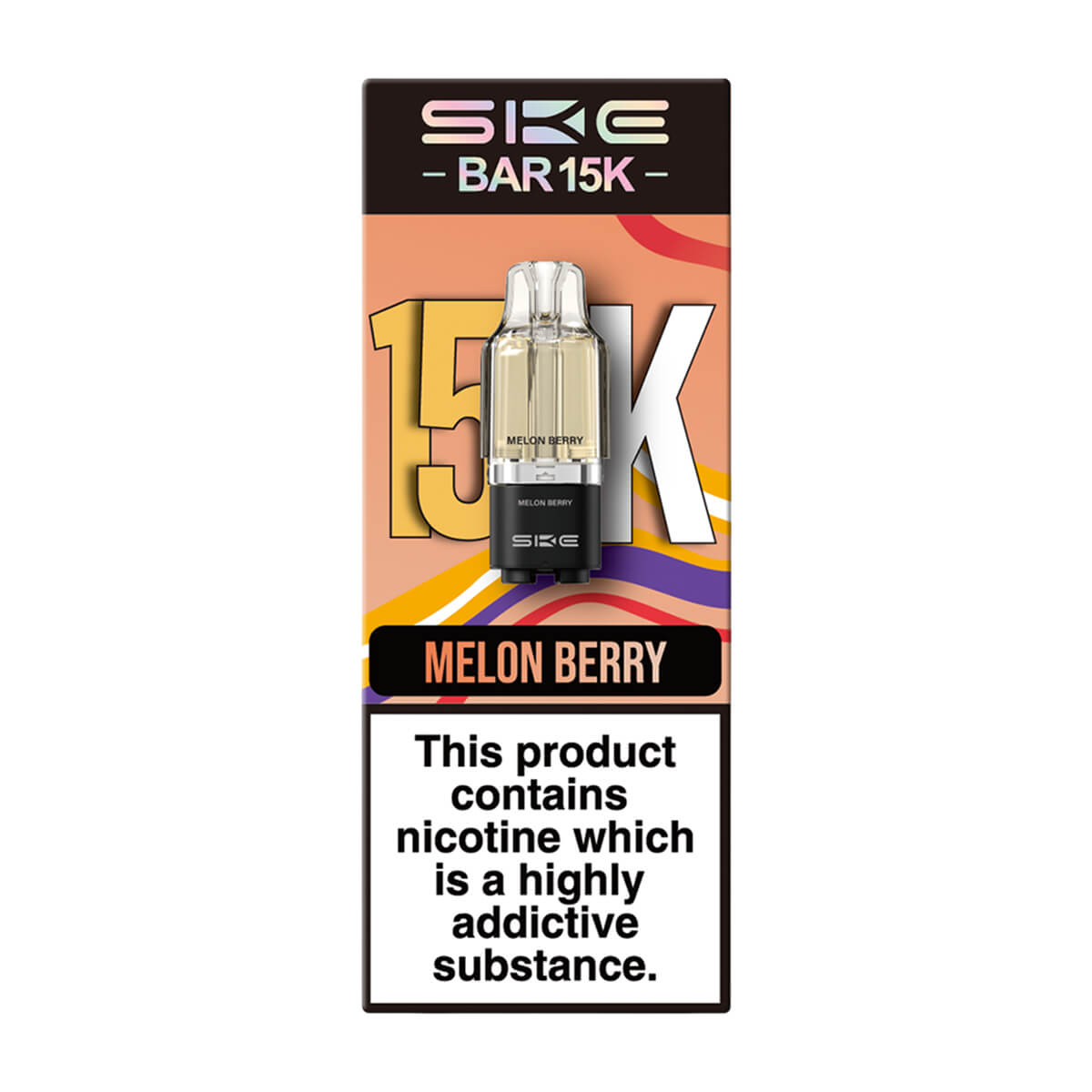 SKE Bar 15K Prefilled Pod + Refill Tank