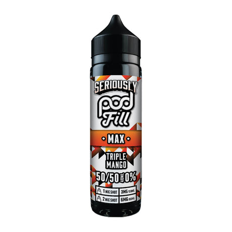 Triple Mango 50ml Shortfill E-Liquid By Seriously Pod Fill