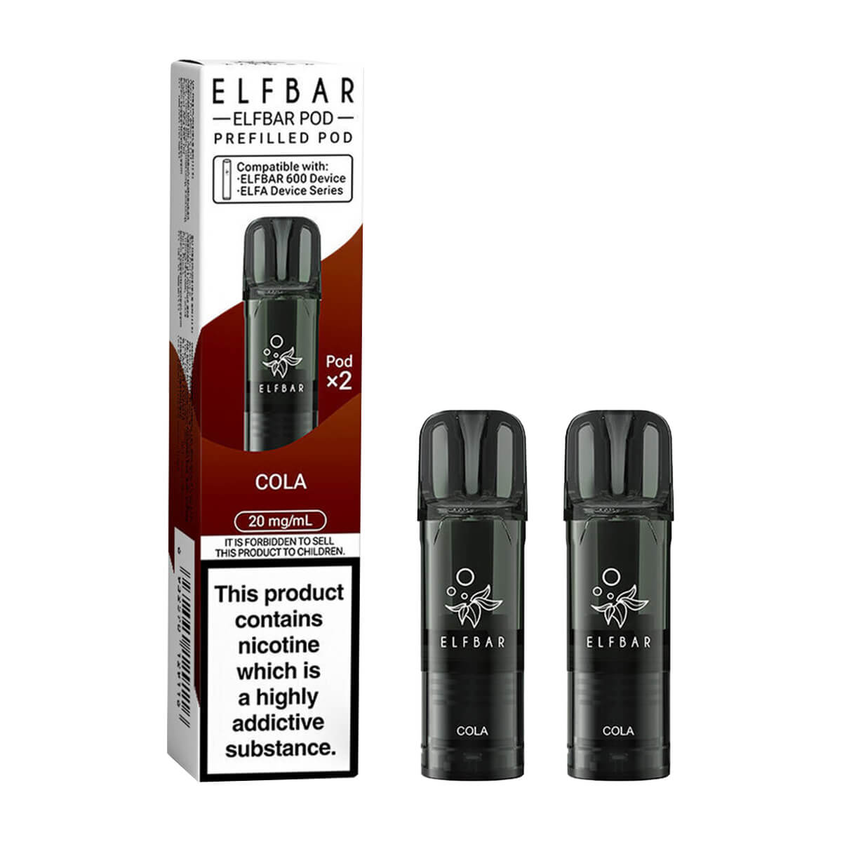 Cola ELF Bar 600 Prefilled Pods