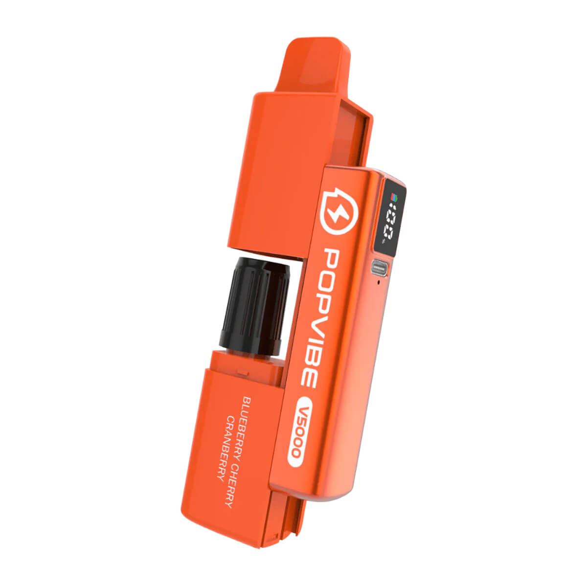 GeekVape PopVibe V5000 Pod Vape Kit Blueberry Cherry Cranberry