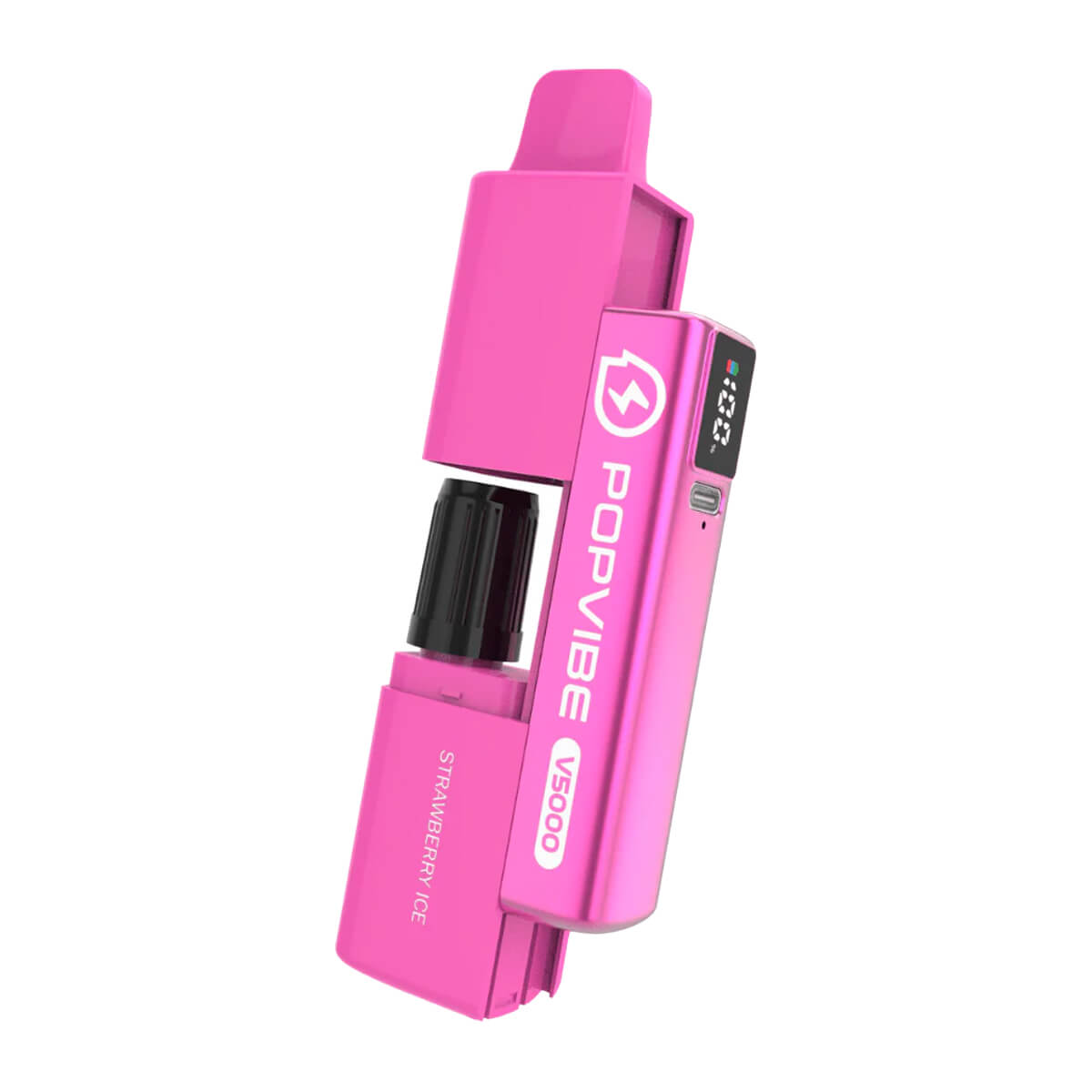 GeekVape PopVibe V5000 Pod Vape Kit Strawberry Ice