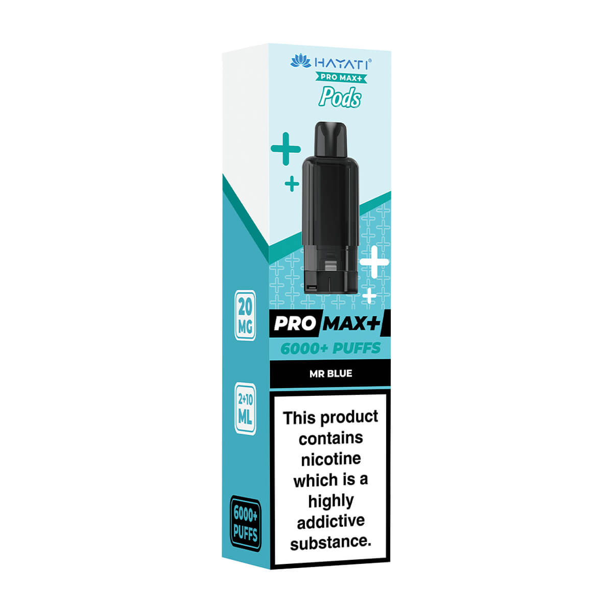 Hayati Pro Max Plus 6000 Prefilled Pod + Refill Container