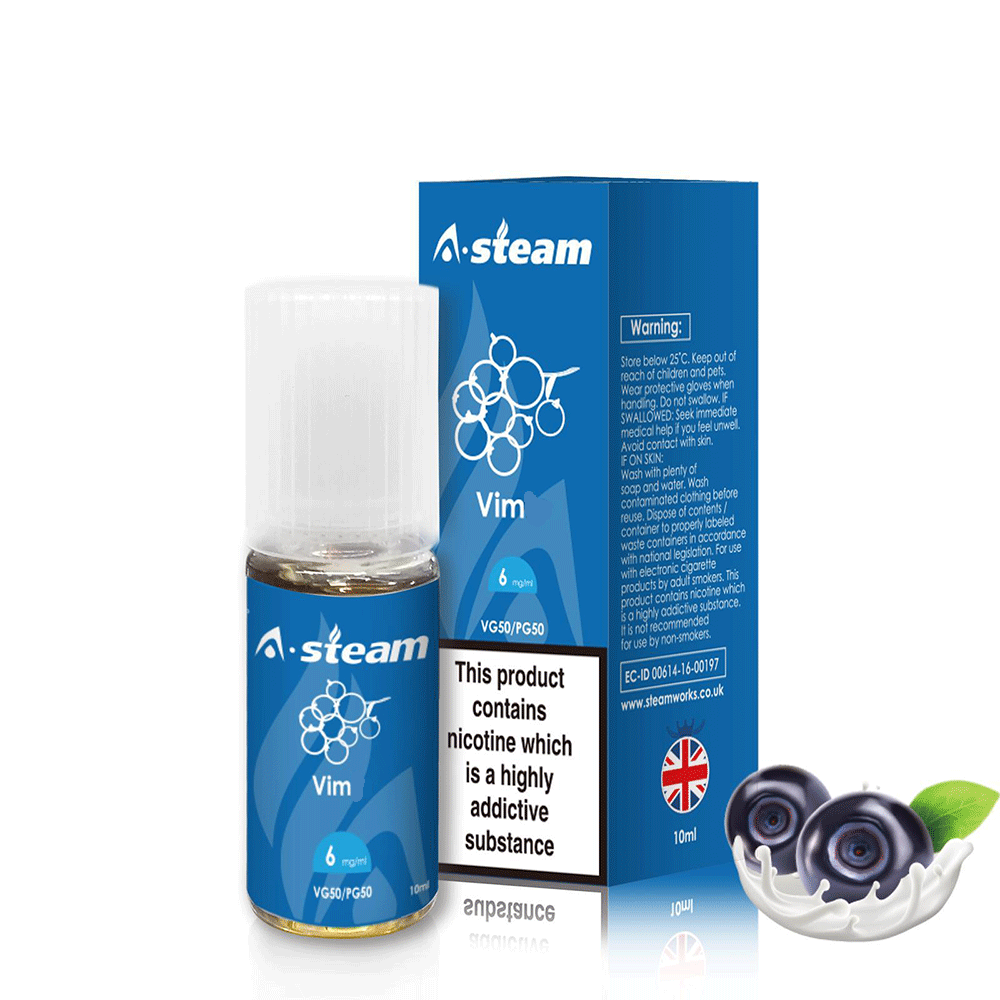 Vim E Liquid By A Steam