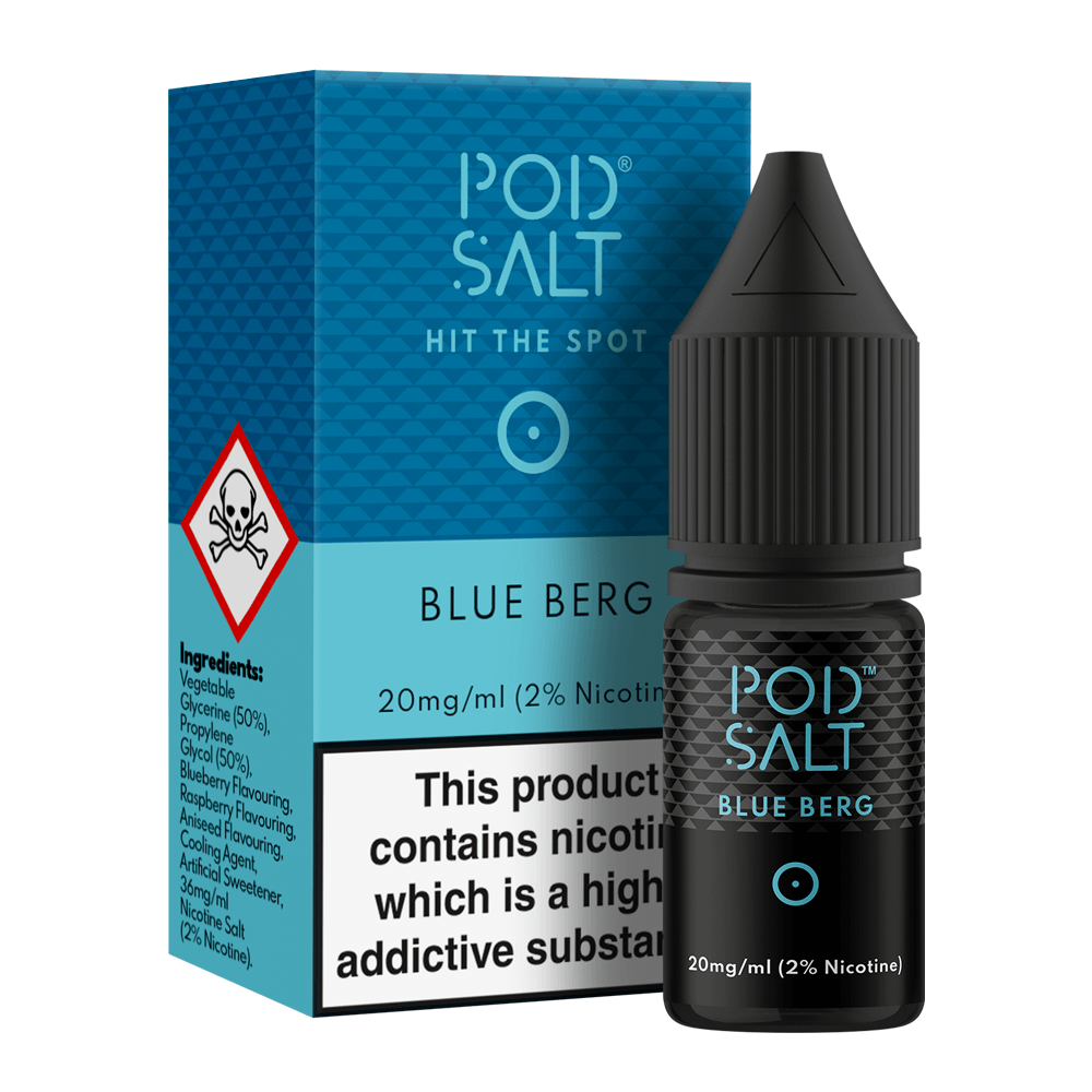 Blue Berg Nicotine Salt E-Liquid by Core Pod Salt