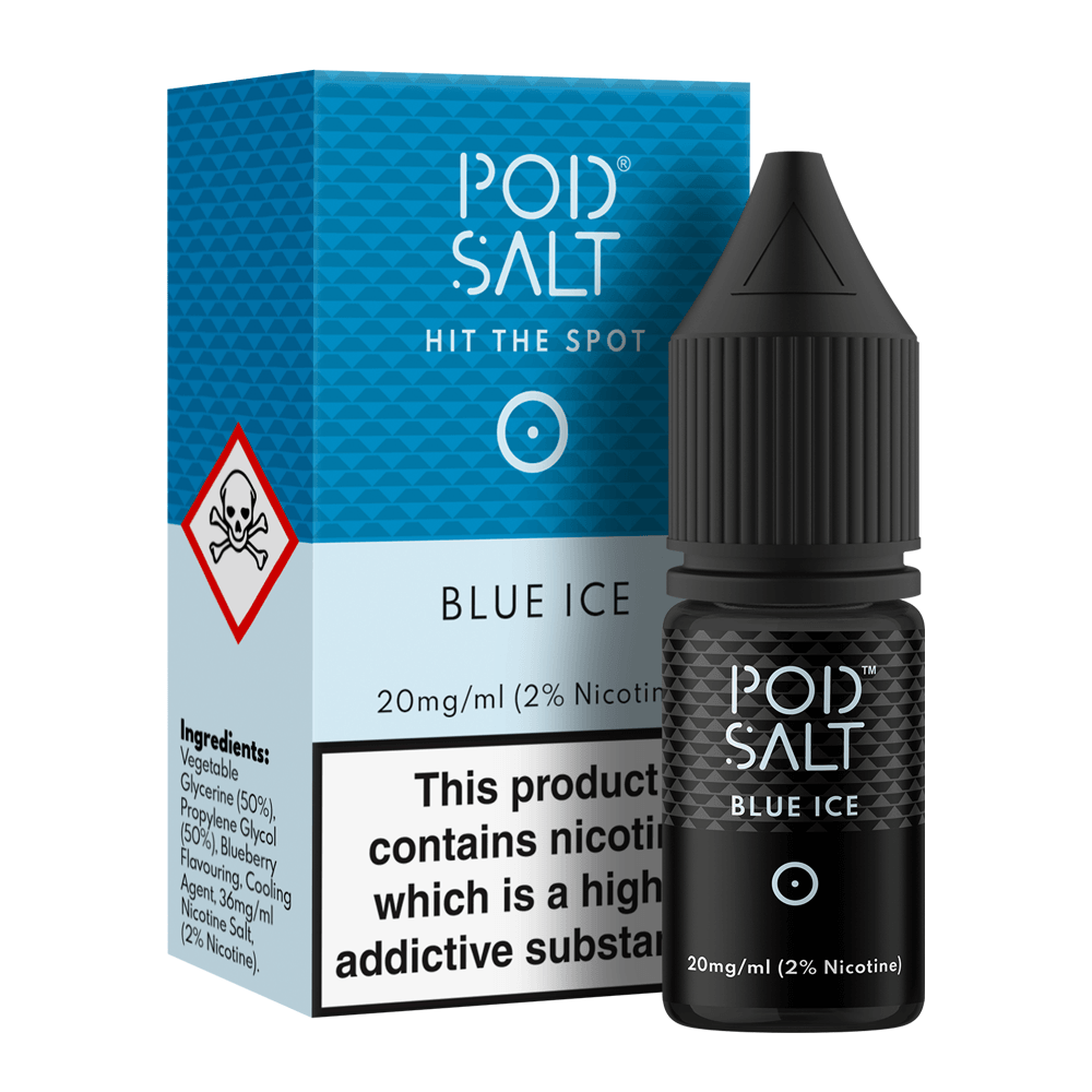 Blue Ice Nicotine Salt E-Liquid by Core Pod Salt