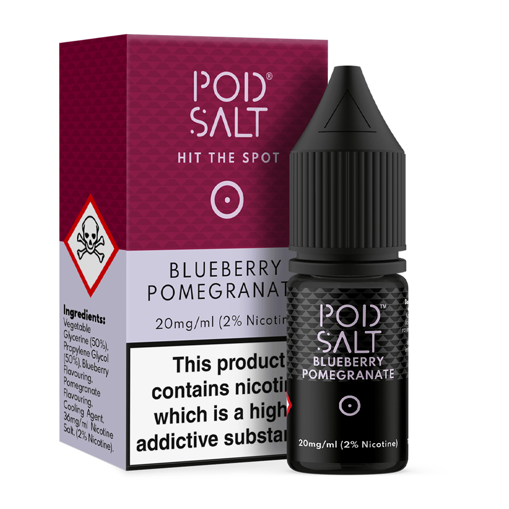 Blueberry Pomegranate Nicotine Salt E-Liquid by Core Pod Salt