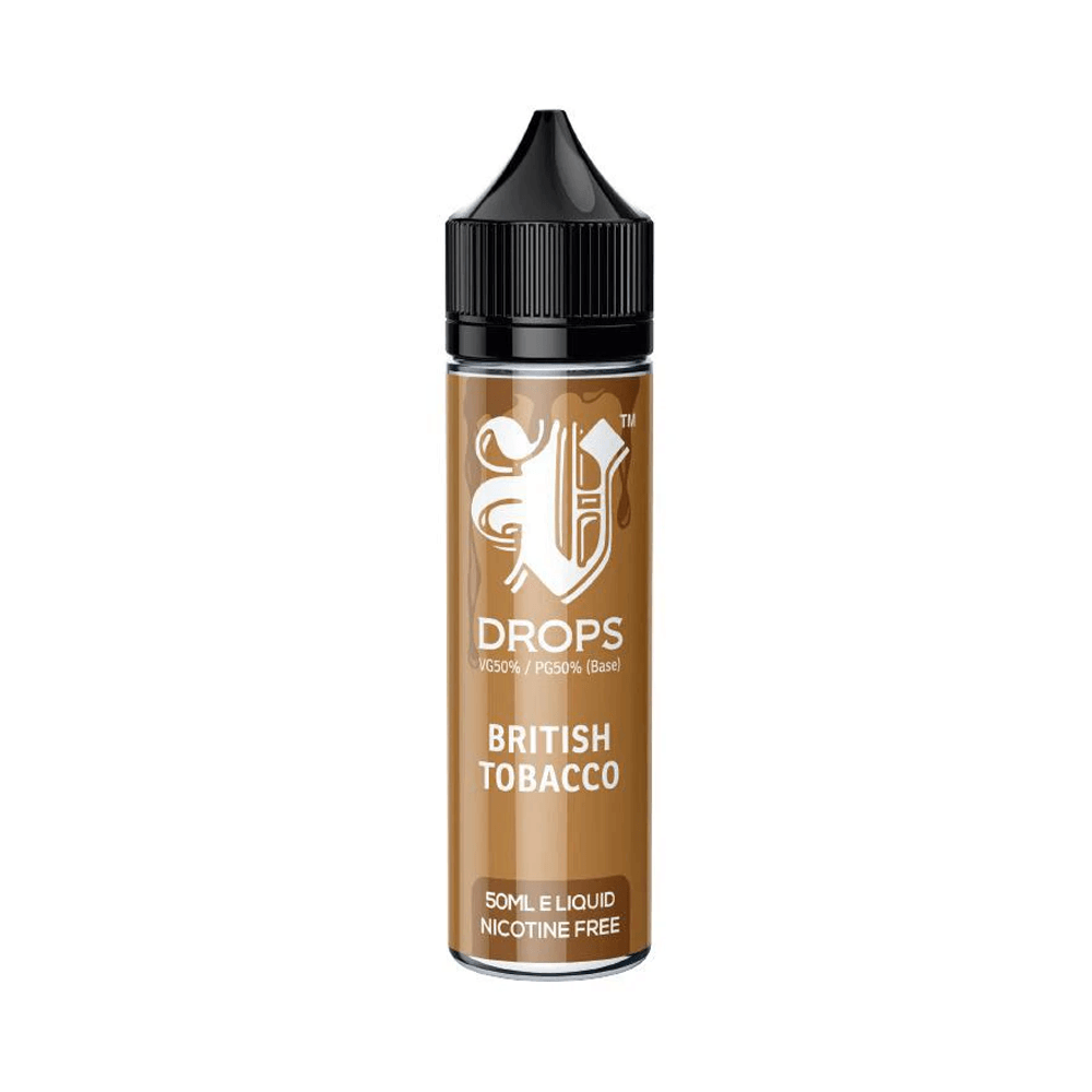 British Tobacco 50ml Short Fill E-Liquid V Drops - Rainbow Range