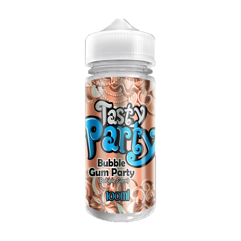 Bubblegum Party 100ml Shortfill E-Liquid By Tasty Party
