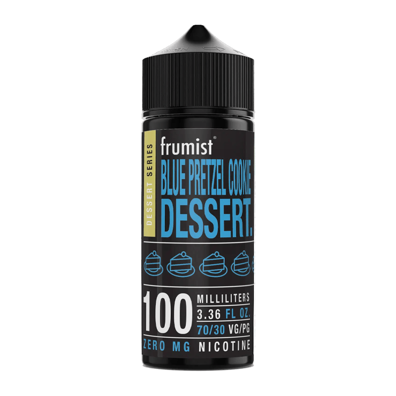 Blue Pretzel Cookie Dessert 100ml Shortfill E-Liquid by Frumist