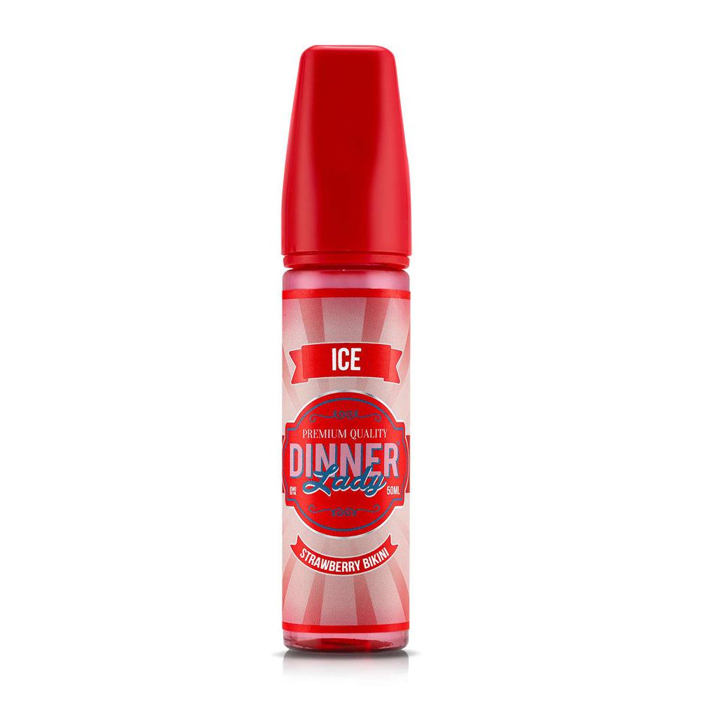 Strawberry Bikini Ice 50ml Shortfill E-Liquid By Dinner Lady