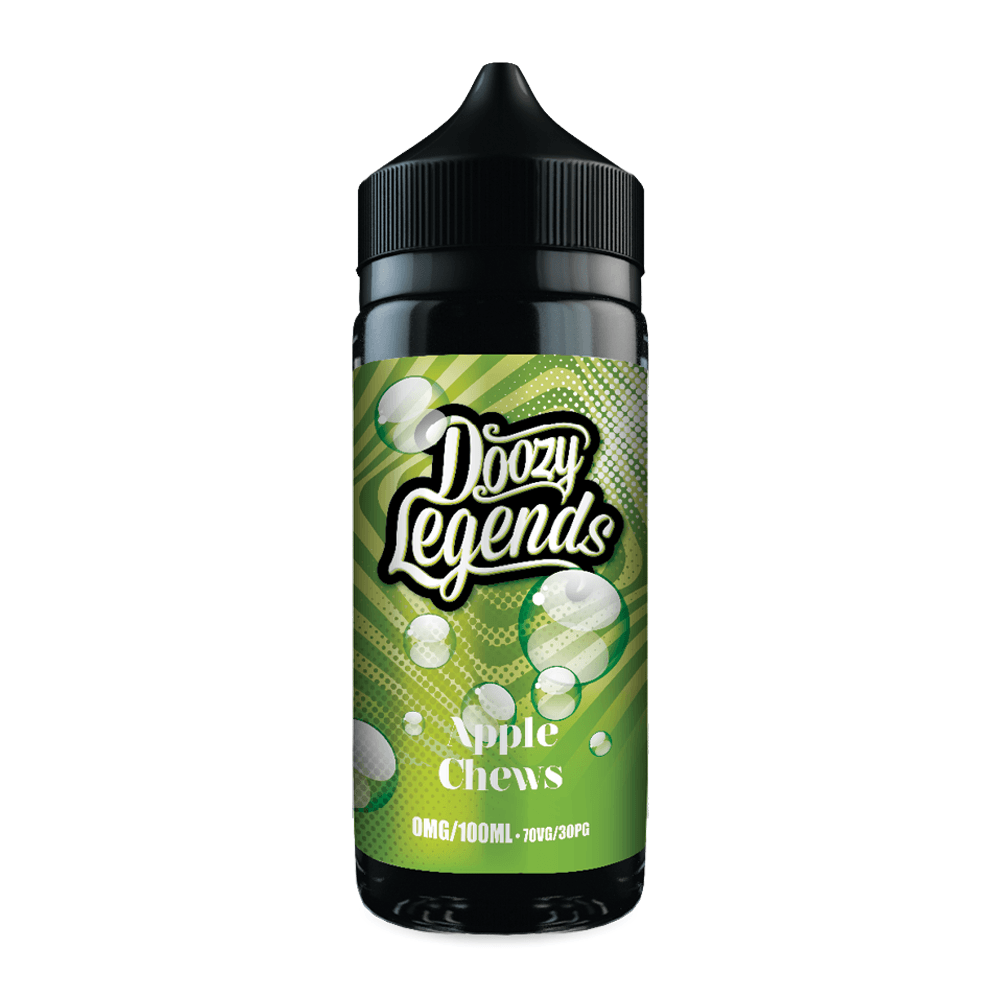 Apple Chews 100ml Shortfill E-Liquid By Doozy Legends