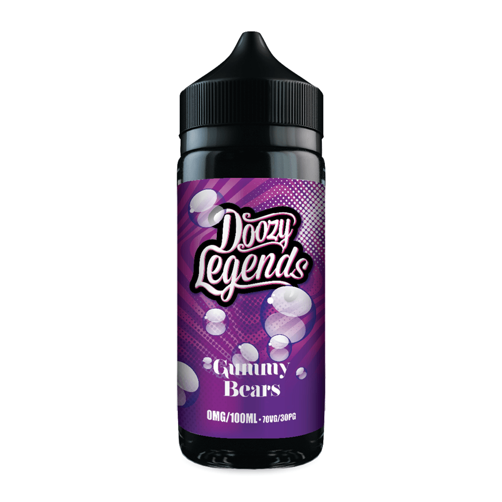 Gummy Bears 100ml Shortfill E-Liquid By Doozy Legends
