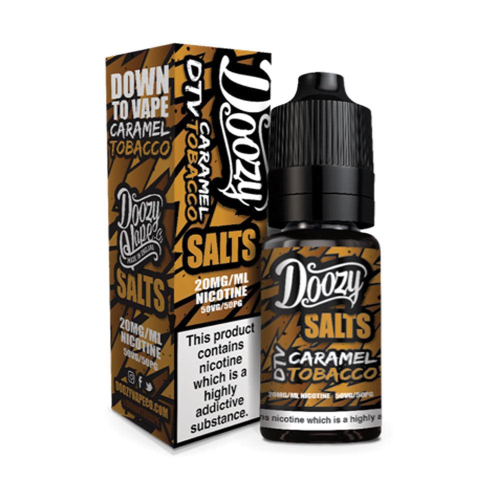 Caramel Tobacco Nic Salt E-Liquid By Doozy