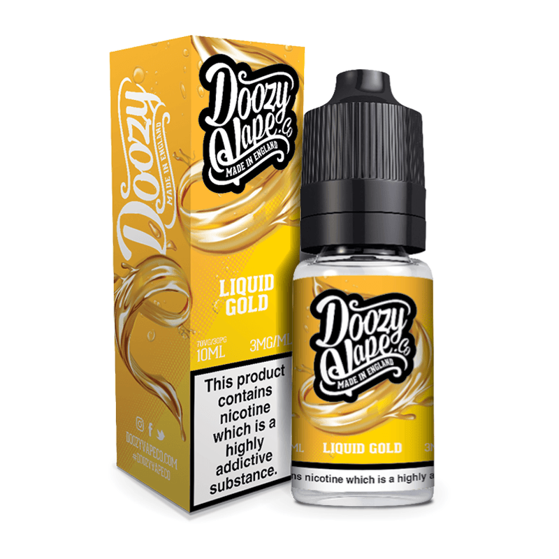 Liquid Gold 70/30 E-Liquid By Doozy Vapes