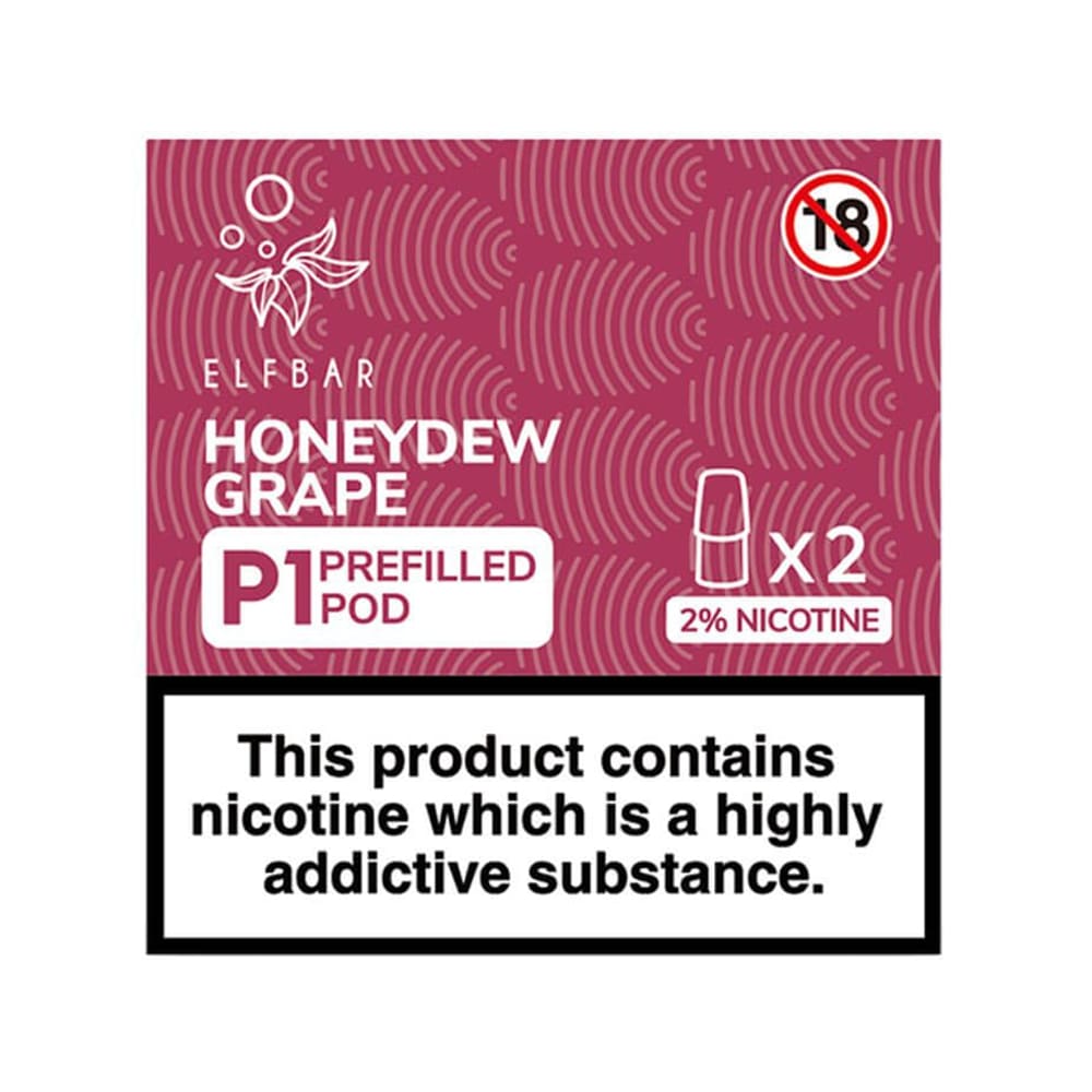 ELF Bar Mate 500 Pods P1 Honeydew Grape