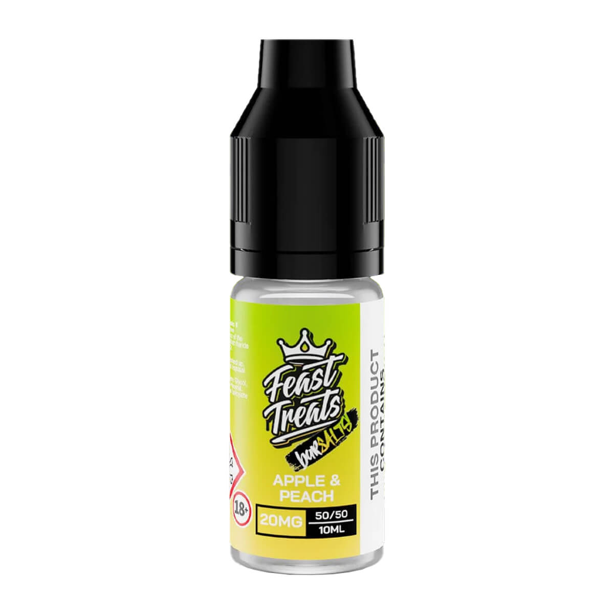 Apple & Peach Nic Salt E-Liquid by Feast Treats