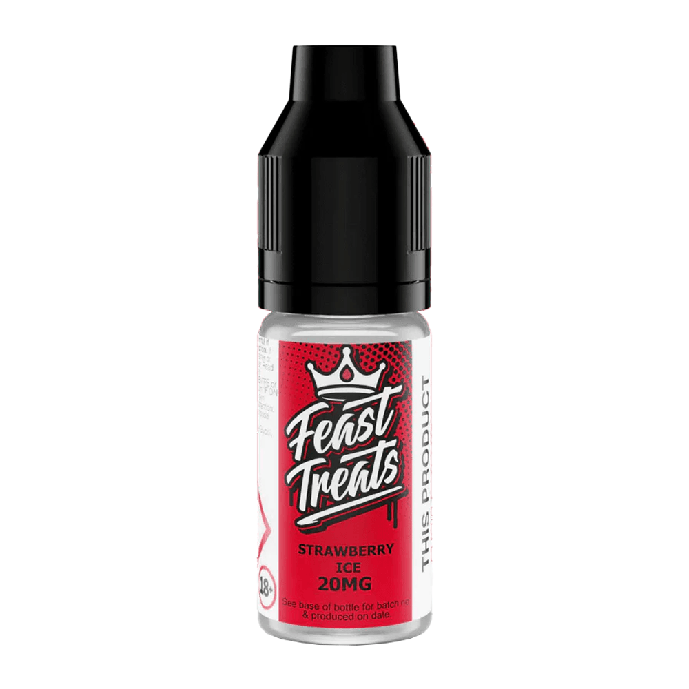 Strawberry Ice Nic Salt E-Liquid by Feast Treats