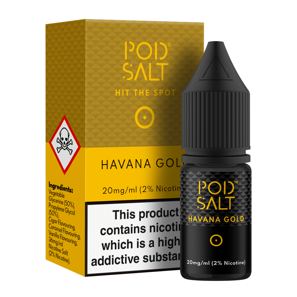 Havana Gold Nicotine Salt E-Liquid by Core Pod Salt