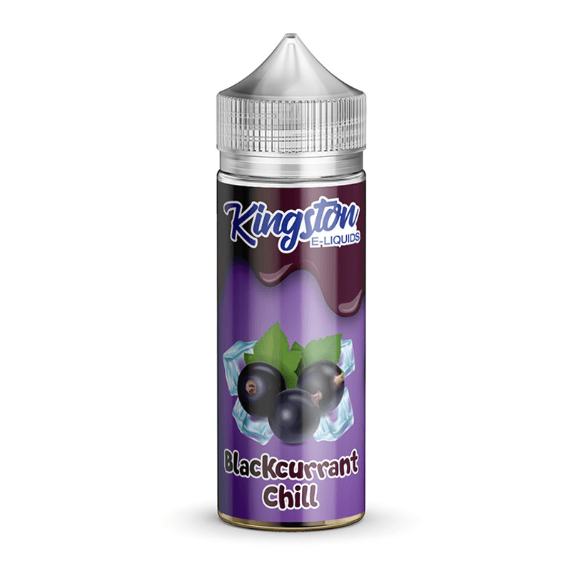 Blackcurrant Chill 100ml Shortfill E-Liquid by Kingston